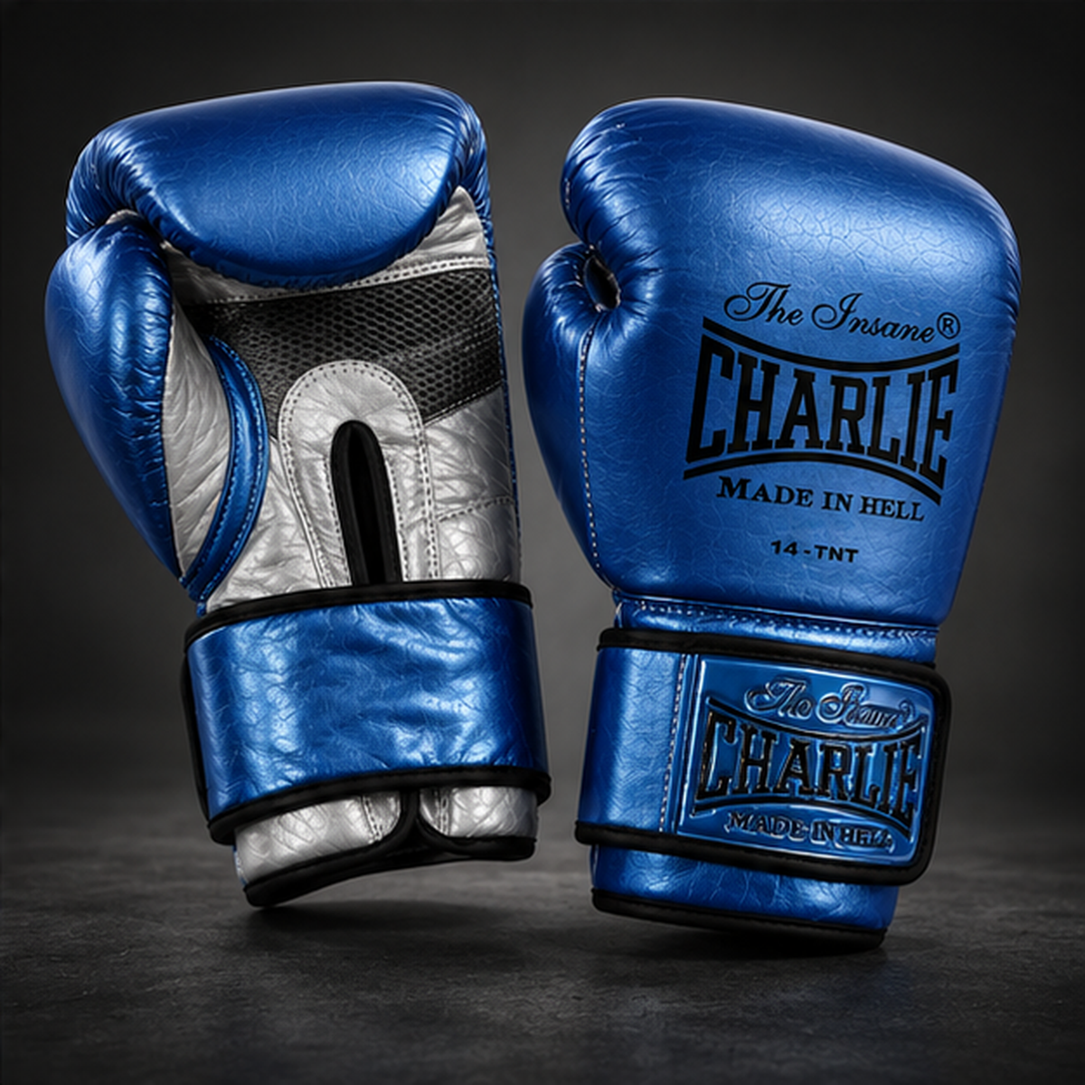 Charlie Gel Metallic — Guantes de boxeo