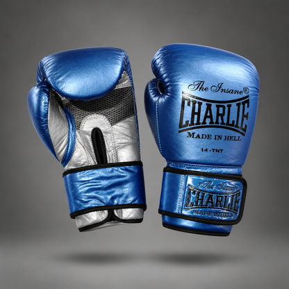 Charlie Gel Metallic — Guantes de boxeo