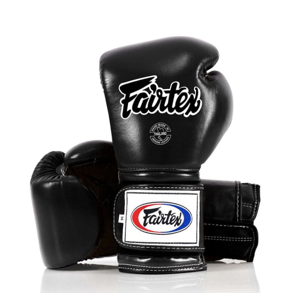 Fairtex BGV9 Heavy Hitter — Luvas de boxe — Preto