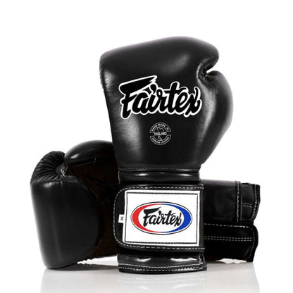 Fairtex BGV9 Heavy Hitter — Luvas de boxe — Preto